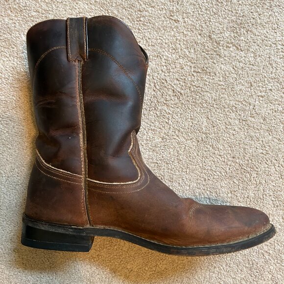 Durango Men's Brown Leather Boots - Picture 6 of 12